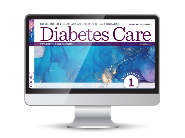 Diabetes care supplement 1